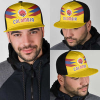 Colombia National Football Mesh Trucker Cap Glory 2026-Inspired Sombrero Vueltiao