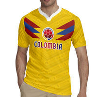Colombia National Football Custom Rugby Jersey Glory 2026 Inspired Sombrero Vueltiao