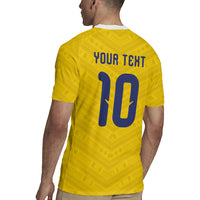 Colombia National Football Custom Rugby Jersey Glory 2026 Inspired Sombrero Vueltiao