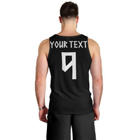 Norwegian Football Custom 2026 Men Tank Top Norge Viking Ornament Black Color