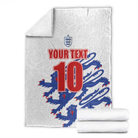 Custom England Football 2024 Road to The Champion Blanket Football's Coming Home