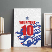 Custom England Football 2024 Road to The Champion Canvas Wall Art Football's Coming Home - Wonder Print Shop