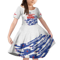 Custom England Football 2024 Road to The Champion Family Matching Mermaid Dress and Hawaiian Shirt Football's Coming Home - Wonder Print Shop
