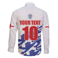 Custom England Football 2024 Road to The Champion Family Matching Short Sleeve Bodycon Dress and Hawaiian Shirt Football's Coming Home - Wonder Print Shop