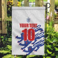 Custom England Football 2024 Road to The Champion Garden Flag Football's Coming Home - Wonder Print Shop