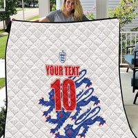 Custom England Football 2024 Road to The Champion Quilt Football's Coming Home - Wonder Print Shop