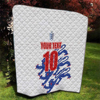 Custom England Football 2024 Road to The Champion Quilt Football's Coming Home - Wonder Print Shop