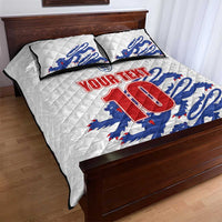 Custom England Football 2024 Road to The Champion Quilt Bed Set Football's Coming Home - Wonder Print Shop