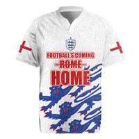Custom England Football 2024 Road to The Champion Rugby Jersey Football's Coming Home - Wonder Print Shop
