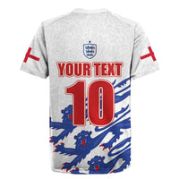 Custom England Football 2024 Road to The Champion Rugby Jersey Football's Coming Home - Wonder Print Shop