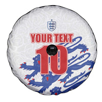 Custom England Football 2024 Road to The Champion Spare Tire Cover Football's Coming Home - Wonder Print Shop