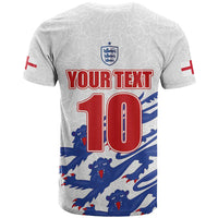 Custom England Football 2024 Road to The Champion T Shirt Football's Coming Home - Wonder Print Shop