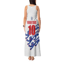 Custom England Football 2024 Road to The Champion Tank Maxi Dress Football's Coming Home - Wonder Print Shop