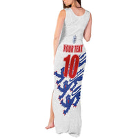 Custom England Football 2024 Road to The Champion Tank Maxi Dress Football's Coming Home - Wonder Print Shop