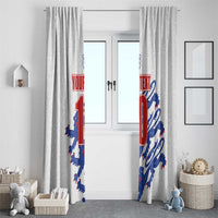 Custom England Football 2024 Road to The Champion Window Curtain Football's Coming Home - Wonder Print Shop