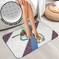 Guatemala Independence Day Bathroom Set Resplendent Quetzal with Coat of Arms and Maya Textiles - Wonder Print Shop