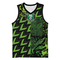 Custom Nigeria Football Basketball Jersey Super Eagles Champions - Wonder Print Shop