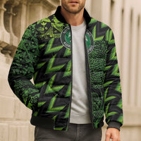 Custom Nigeria Football Bomber Puffer Jacket Super Eagles Champions - Wonder Print Shop