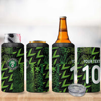 Custom Nigeria Football 4 in 1 Can Cooler Tumbler Super Eagles Champions - Wonder Print Shop