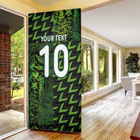 Custom Nigeria Football Door Cover Super Eagles Champions - Wonder Print Shop