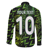 Custom Nigeria Football Family Matching Long Sleeve Bodycon Dress and Hawaiian Shirt Super Eagles Champions - Wonder Print Shop