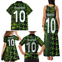 Custom Nigeria Football Family Matching Tank Maxi Dress and Hawaiian Shirt Super Eagles Champions - Wonder Print Shop