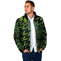 Custom Nigeria Football Padded Jacket Super Eagles Champions - Wonder Print Shop