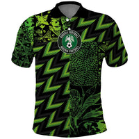 Custom Nigeria Football Polo Shirt Super Eagles Champions - Wonder Print Shop