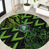 Nigeria Football Round Carpet Super Eagles Champions - Wonder Print Shop