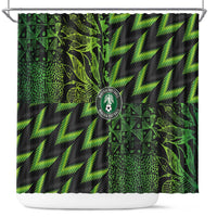 Nigeria Football Shower Curtain Super Eagles Champions - Wonder Print Shop