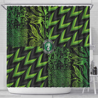 Nigeria Football Shower Curtain Super Eagles Champions - Wonder Print Shop