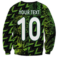 Custom Nigeria Football Sweatshirt Super Eagles Champions - Wonder Print Shop