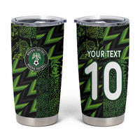 Custom Nigeria Football Tumbler Cup Super Eagles Champions - Wonder Print Shop
