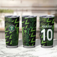 Custom Nigeria Football Tumbler Cup Super Eagles Champions - Wonder Print Shop
