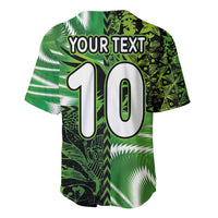 Custom Nigeria Football Baseball Jersey Super Eagles Spirit - Wonder Print Shop