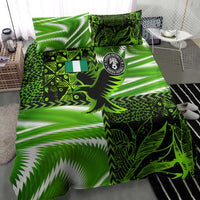 Nigeria Football Bedding Set Super Eagles Spirit - Wonder Print Shop