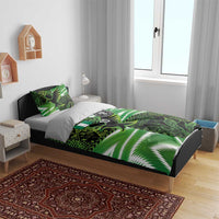 Custom Nigeria Football Bedding Set Super Eagles Spirit - Wonder Print Shop