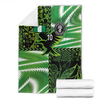 Custom Nigeria Football Blanket Super Eagles Spirit - Wonder Print Shop