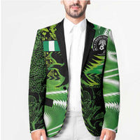 Custom Nigeria Football Blazer Super Eagles Spirit - Wonder Print Shop