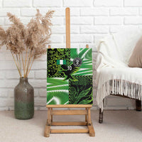 Custom Nigeria Football Canvas Wall Art Super Eagles Spirit - Wonder Print Shop