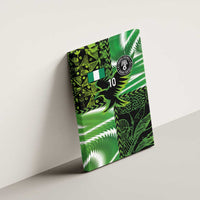 Custom Nigeria Football Canvas Wall Art Super Eagles Spirit - Wonder Print Shop