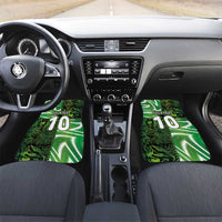 Custom Nigeria Football Car Mats Super Eagles Spirit - Wonder Print Shop