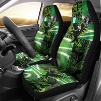 Custom Nigeria Football Car Seat Cover Super Eagles Spirit - Wonder Print Shop