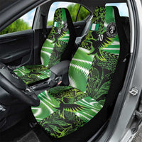 Custom Nigeria Football Car Seat Cover Super Eagles Spirit - Wonder Print Shop