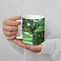 Custom Nigeria Football Ceramic Mug Super Eagles Spirit - Wonder Print Shop