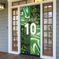 Custom Nigeria Football Door Cover Super Eagles Spirit - Wonder Print Shop