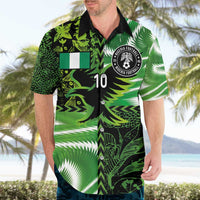 Custom Nigeria Football Hawaiian Shirt Super Eagles Spirit - Wonder Print Shop