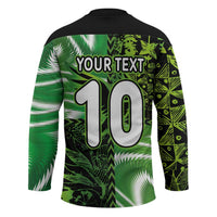 Custom Nigeria Football Hockey Jersey Super Eagles Spirit - Wonder Print Shop