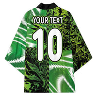 Custom Nigeria Football Kimono Super Eagles Spirit - Wonder Print Shop