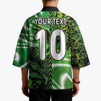 Custom Nigeria Football Kimono Super Eagles Spirit - Wonder Print Shop